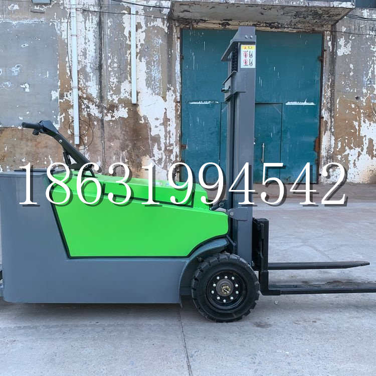 清远市小型电动叉车1吨2吨步行站驾式电瓶堆高充电装卸车液压升降车铲车